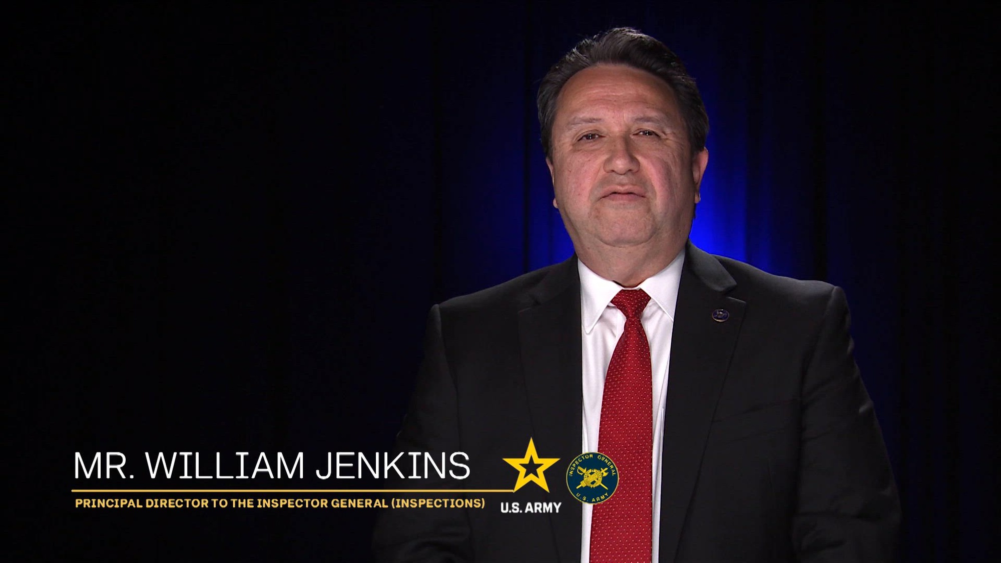 Mr. William Jenkins, the U.S. Army Principal Director the the Inspector General for Inspections, discusses the Organizational Inspection Program, what units are required to have an OIP, and how to set up and manage an effective OIP, May 2, 2024. (U.S. Army video)