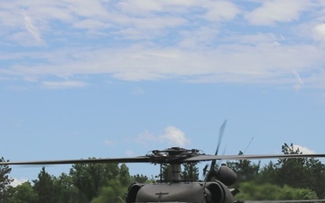 June 2024 UH-60 Black Hawk helicopter operations at Fort McCoy B-Roll