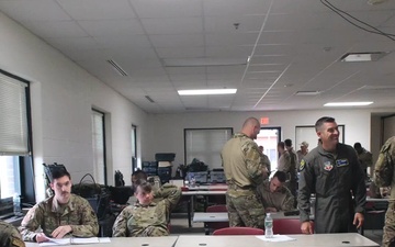 Pennsylvania Air National Guard wings establish a tactical operations center for exercise Iron Keystone 2024