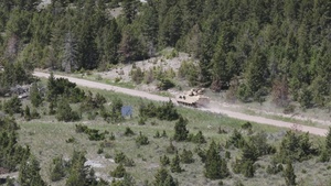 On the Way! B Co 1-163rd Conducts Bradley Gunnery