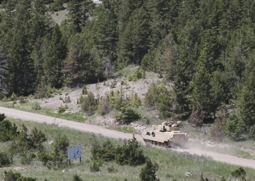 On the Way! B Co 1-163rd Conducts Bradley Gunnery