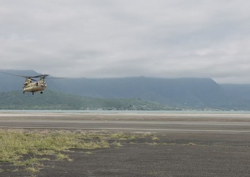 CLC 33 Marines and Soldiers with 3-25 GSAB perform external lift operations b-roll