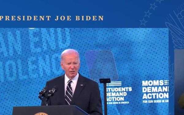 President Biden Delivers Remarks at Everytown’s Gun Sense University
