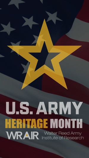 WRAIR Army Heritage Month Video Featuring 1LT Nickolas Cormier