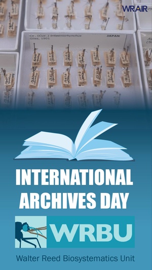 WRAIR Celebrates International Archive Day with an interview with David Pecor of the WRBU