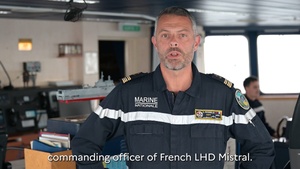 FS Mistral during BALTOPS24