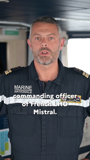 FS Mistral during BALTOPS24