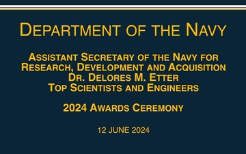Dr. Etter Top Scientists &amp; Engineers Awards Ceremony