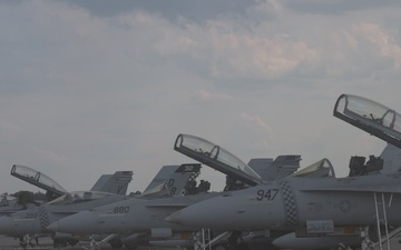 U.S. Marines with VMFA-312 conduct flight operations during Distributed Aviation Operations Exercise 24