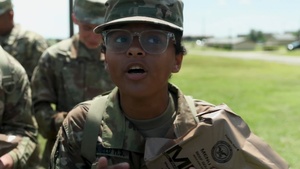 Mansfield High Cadets Train with Fort Sill NCOA