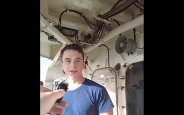 Today I went to work with the machinery technicians aboard Coast Guard Cutter James: here’s how it went