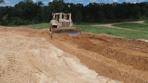 106th Engineer Detachment Soldiers operate heavy equipment for troop project at Fort McCoy, Part 2