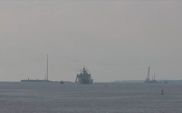 Fort Lauderdale Arrives to Maryland Fleet Week