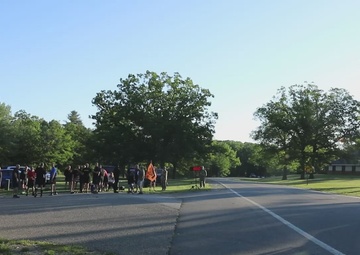 CW3 Ian Mihlfeld Explains Purpose of Warrant Officer Wednesday 5K Run