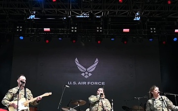 U.S. Air Force Heritage of America Band Performs at Carolina Country Music Fest (B-roll)
