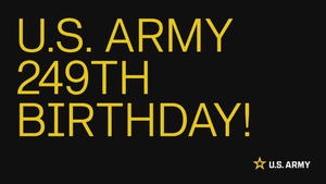Happy 249th Birthday U.S. Army Shout Outs