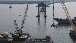 Vessels transit newly-reopened Baltimore Federal Channel for Maryland Fleet Week