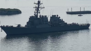 Vessels transit newly-reopened Baltimore Federal Channel for Maryland Fleet Week