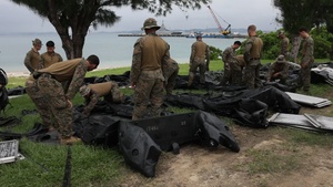 Battalion Landing Team 1/4 conducts boat sustainment training