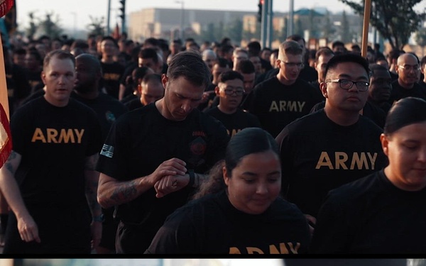 U.S. Birthday Run in South Korea