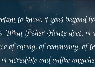 Navy Medicine recognizes the magic Fisher Houses bring to force readiness