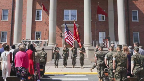 MARCORSYSCOM Welcomes Brig. Gen. Tamara Campbell in Change of Command Ceremony