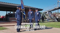 82d Training Wing Change of Command