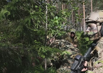 4th Recon Marines conduct a joint personnel recovery exercise in Sweden during BALTOPS 24 - B-Roll Package