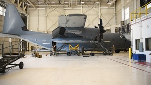 AC-130J Ghostrider Fuel Tank Swap
