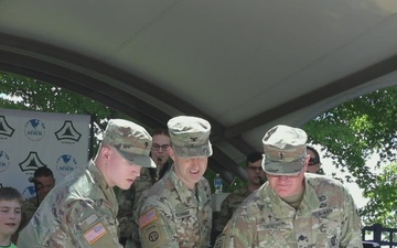 Fort McCoy celebrate's Army's 249th birhtday with celebration, cake-cutting