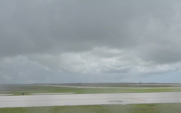 B-roll: B-2 stealth bombers land in Guam for Valiant Shield 24
