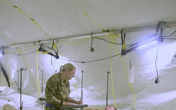 B-roll: Service members participate in casualty evacuation exercise during Valiant Shield 24