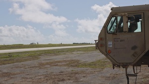 U.S. Army Soldiers Fuel U.S. Air Force F22 Raptors at Tinian