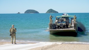 B-Roll: MRF-D 24.3 Marines, ADF conduct amphibious ship-to-shore operations from HMAS Adelaide