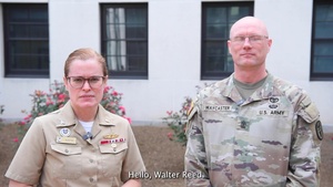 Leadership Thanks Walter Reed Staff