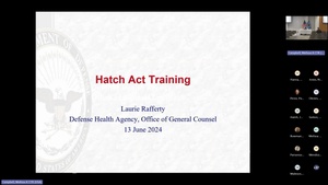 Hatch Act Training (13 June 2024)