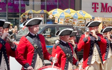 Soldiers Celebrate U.S. Army 249th Birthday in Times Square