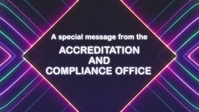 A message from BAMC's Accreditation and Compliance Office