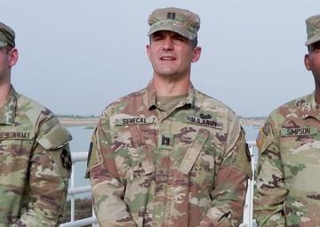 US Army Reserve Soldiers discuss real world events during Medical Readiness Exercise in Chad