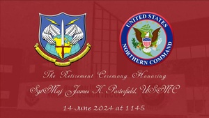 Retirement Ceremony Honoring SgtMaj James K. Porterfield