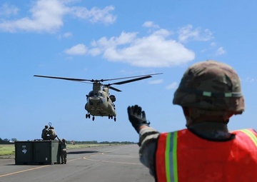 [B-Roll] Hawaii Army National Guard Sling Load Operations