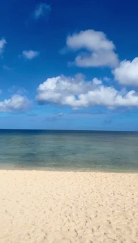 B-roll Joint search underway for possible distressed swimmer near Gun Beach, Guam