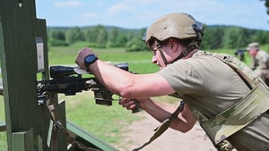 1-91 CAV Sniper Team Trains for Denmark
