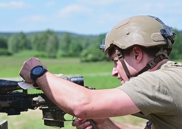1-91 CAV Sniper Team Trains for Denmark