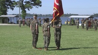 Marine Corps Combat Service Support Schools Change of Command Ceremony