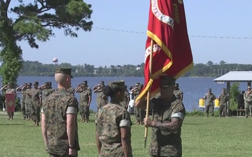 Marine Corps Combat Service Support Schools Change of Command Ceremony