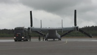 VMM-365 (REIN) MV-22B Osprey Flight Operations from Expeditionary Advanced Base in Sweden during BALTOPS 24