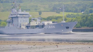 Sea Breeze 24-1 ships arrival B-Roll