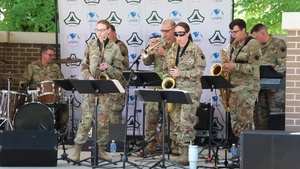 U.S. Army Reserve's 204th Army Band performs during Fort McCoy's observance of Army's 249th Birthday, Part 3