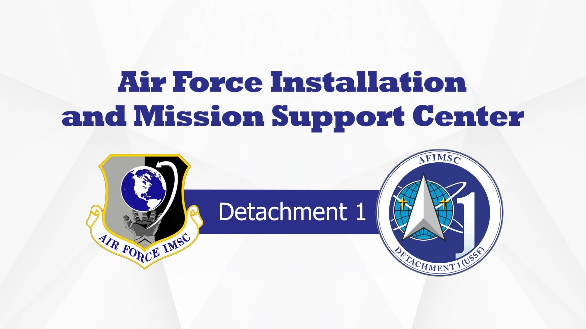 Air Force Installation and Mission Support Center Detachment 1 plays a crucial role in seeking the most effective and efficient means in which to support unique and diverse space missions.
